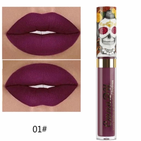 NEW Cmaa Cu MATTE WATERPROOF LIQUID LIPSTICK #01 - Picture 2 of 6